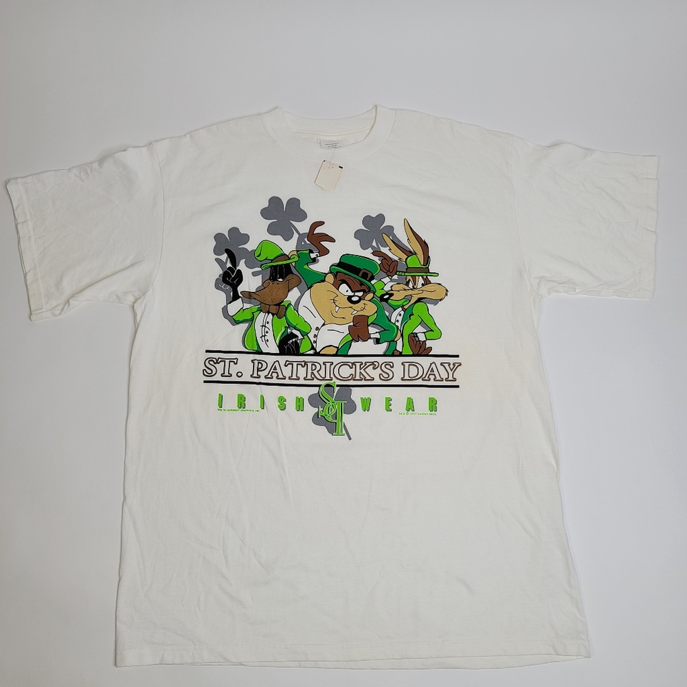 Vintage 90s Looney Tunes ST. Patrick's Day Shirt